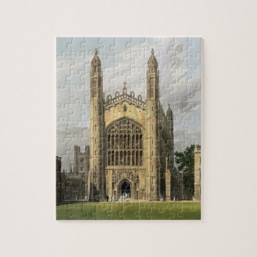West End of King's College Chapel, Cambridge, van Legpuzzel (Verticaal)