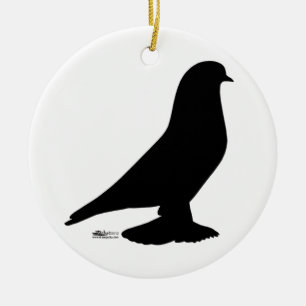 West-Engeland Silhouette Keramisch Ornament