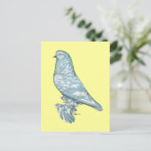 West-Engeland Tumbler: Lavender Mottle Briefkaart (Staand voorkant)