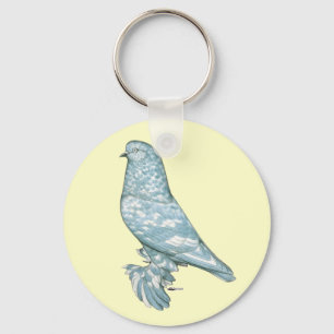 West-Engeland Tumbler: Lavender Mottle Sleutelhanger