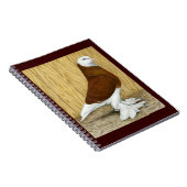 West-Engeland Tumbler Red Baldhead Notitieboek (Rechterzijde)