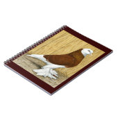 West-Engeland Tumbler Red Baldhead Notitieboek (Linkerzijde)