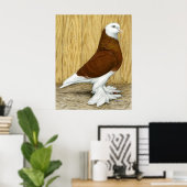 West-Engeland Tumbler Red Baldhead Poster (Thuiskantoor)