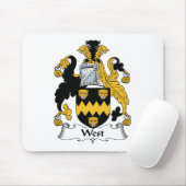 West Family Crest Muismat (Met muis)