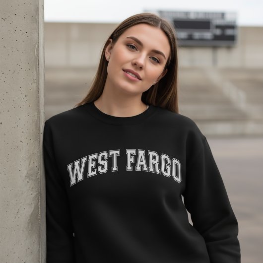 WEST FARGO Universiteit-Style Amerika College Trui