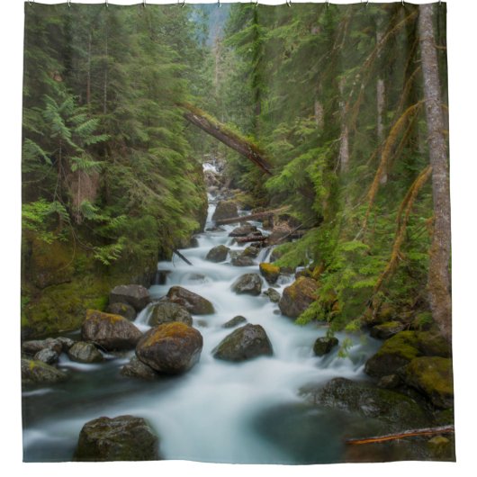 West Fork Foss River Douchegordijn (Voorkant)