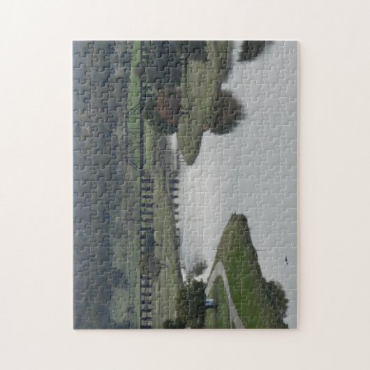 West Fork Trinity River, Fort Worth, Tarrant Legpuzzel (Verticaal)