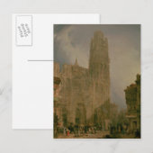 West Front of Notre Dame, Rouen Briefkaart (Voorkant / Achterkant)