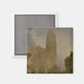 West Front of Notre Dame, Rouen Magneet (Voorkant / Achterkant)