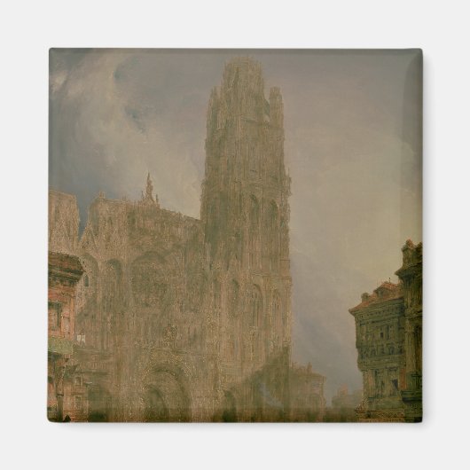 West Front of Notre Dame, Rouen Magneet (Voorkant)