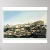 West Front of the Parthenon, bord 19 van Par Poster (Voorkant)