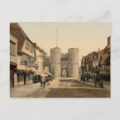 West Gate, Canterbury, Kent, Engeland Briefkaart (Voorkant)