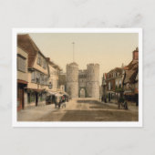 West Gate, Canterbury, Kent, Engeland Briefkaart (Voorkant)