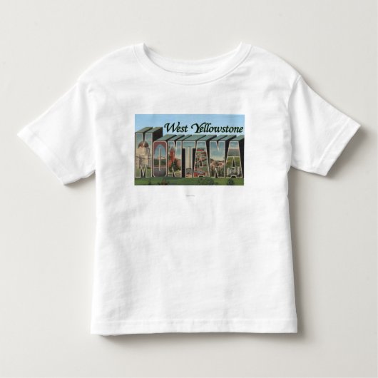 West-geelsteen, Montana Kinder Shirts (Voorkant)
