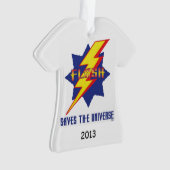 West Genesee Flash slaat het universum 2013 op Ornament (voorkant)