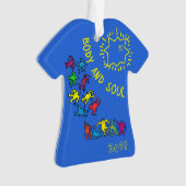 West Genesee Marching Band 2019 T-Shirt Ornament (voorkant)