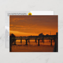 West Harlem Piers, NYC - H briefkaart