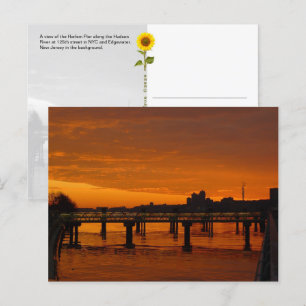 West Harlem Piers, NYC - H briefkaart