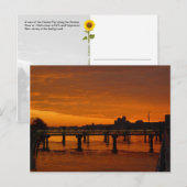 West Harlem Piers, NYC - H briefkaart (Voorkant / Achterkant)