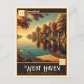 West Haven, Connecticut | Oude ansichtkaart Briefkaart (Voorkant)