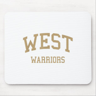 West High School heeft Torrance Ca Retro Sports Muismat