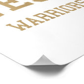 West High School heeft Torrance Ca Retro Sports Poster (Hoek)