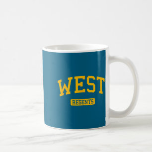West high school hs Madison wi universiteit sporte Koffiemok