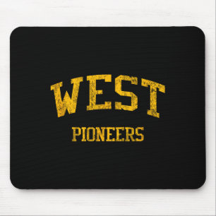 West High School Hs Wichita Ks Vintage Srts Muismat