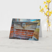 "West High School Uil" Dank u kaart (Gele Bloem)