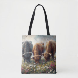 West Highland Cattle Tas, Crossbody Bag Tote Bag
