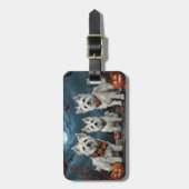 West Highland Halloween Spooky Bagagelabel (Voorkant verticaal)