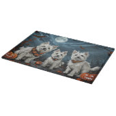 West Highland Halloween Spooky Snijplank (Hoek)