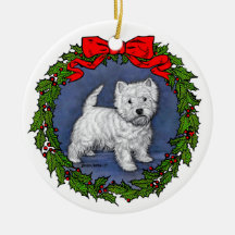 West Highland Terrier Art van Glenda S. Harlan