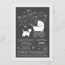 West Highland Terrier Baby shower Genderneutraal