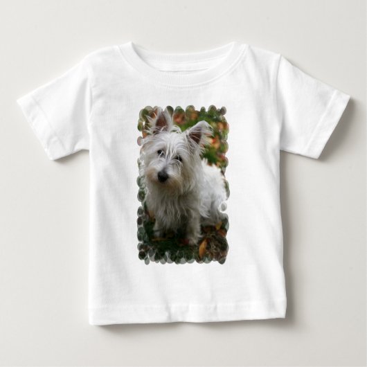 West Highland Terrier Baby T-Shirt (Voorkant)
