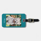 West Highland Terrier bagage of purse label Bagagelabel (Voorkant horizontaal)