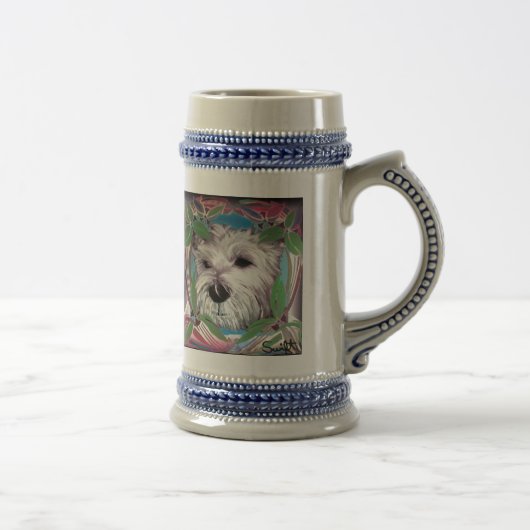 West Highland Terrier Bierpul (Rechts)