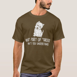West Highland Terrier Dog Puppies Owner Lover T-shirt