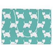 West Highland Terrier Dog Puppy Westie Groot Cadeauzakje (Achterkant)