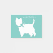 West Highland Terrier Dog Puppy Westie Post-it® Notes (Voorkant)