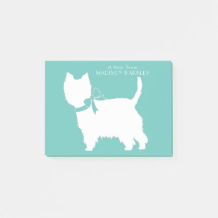 West Highland Terrier Dog Puppy Westie Post-it® Notes