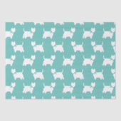 West Highland Terrier Dog Puppy Westie Tissuepapier (Voorkant)