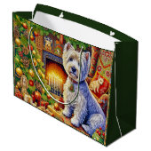 West Highland Terrier Groot Cadeauzakje (Achterkant Gekanteld)
