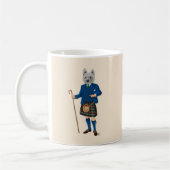 West Highland Terrier in Kilt 2 Koffiemok (Links)