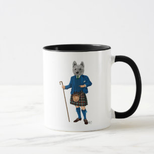 West Highland Terrier in Kilt 3 Mok