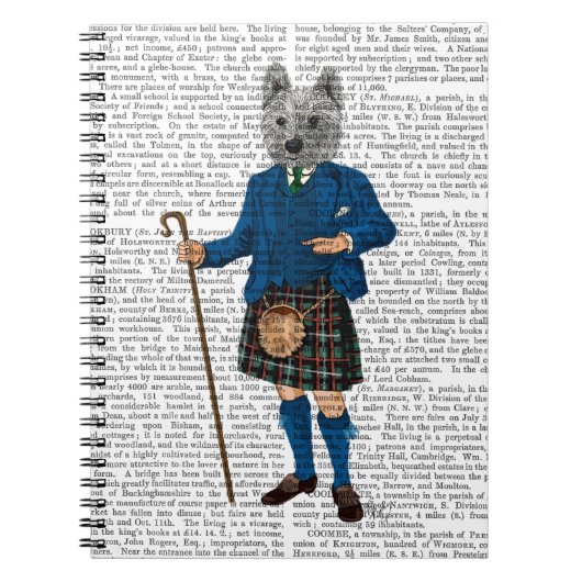 West Highland Terrier in Kilt 3 Notitieboek (Voorkant)