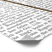 West Highland Terrier in Kilt Poster (Hoek)