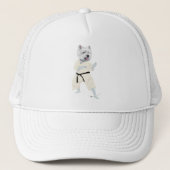 West Highland Terrier KARATE Trucker Pet (Voorkant)