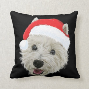 West Highland Terrier Kerstkerstkerstkerstkerstker Kussen