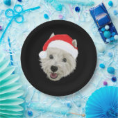 West Highland Terrier Kerstkerstkerstkerstkerstker Papieren Bordje (Feest)